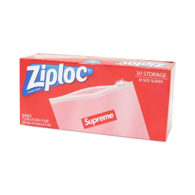 Supreme x Ziploc Bags (Box of 30) "Red"