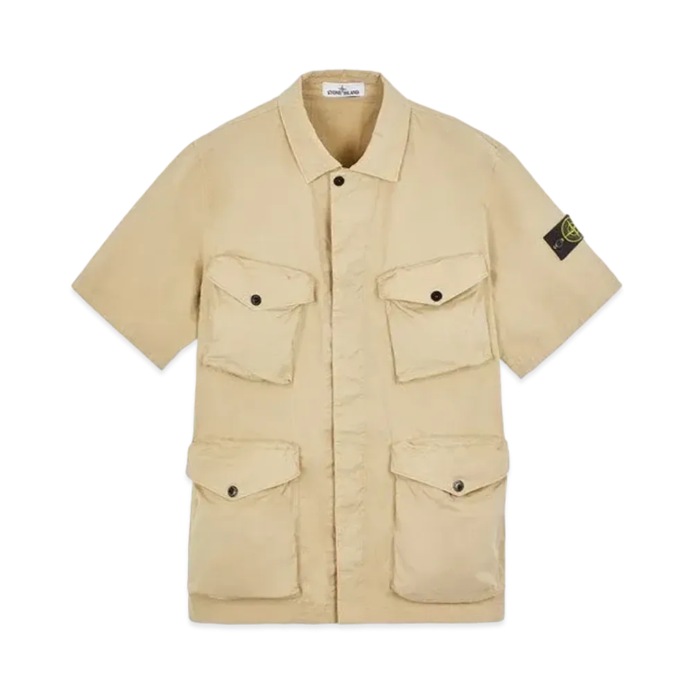 Stone Island 10210 STRETCH COTTON GABARDINE "Ibory"