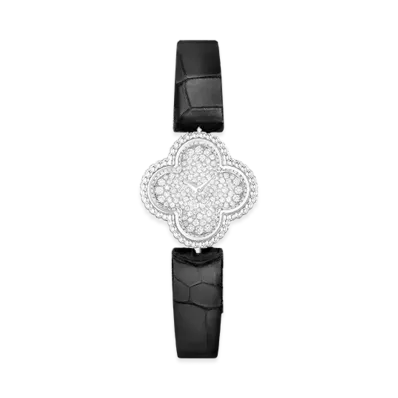 Van Cleef & Arpels Sweet Alhambra watch "18K White gold/Diamond"