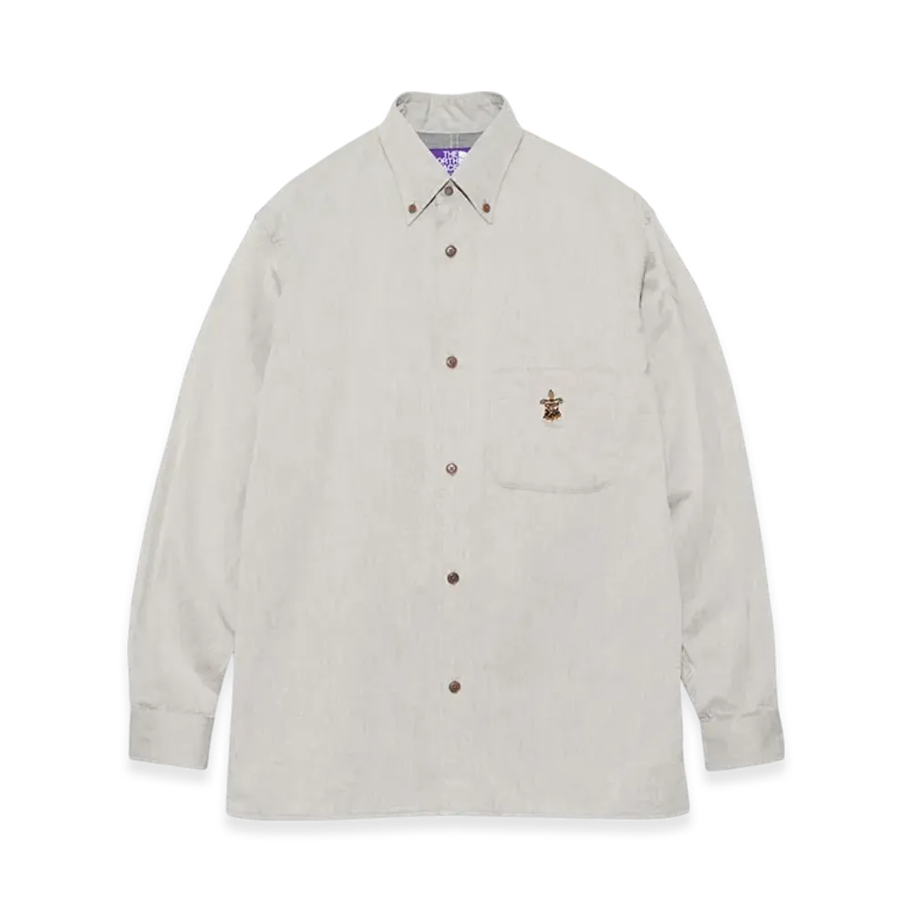 The North Face Purple Label Fffes Button Down Shirt "Beige"