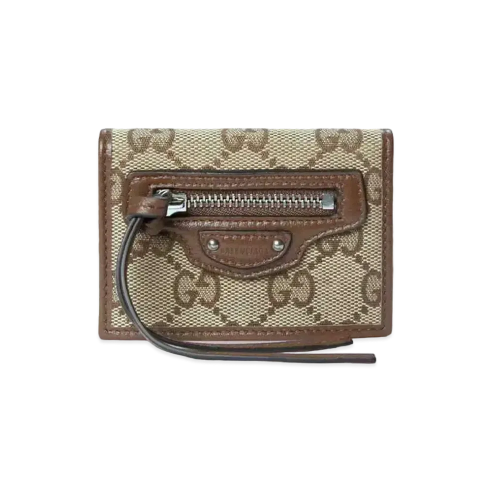 GUCCI x BALENCIAGA The Hacker Neo Classic Wallet "Beige"