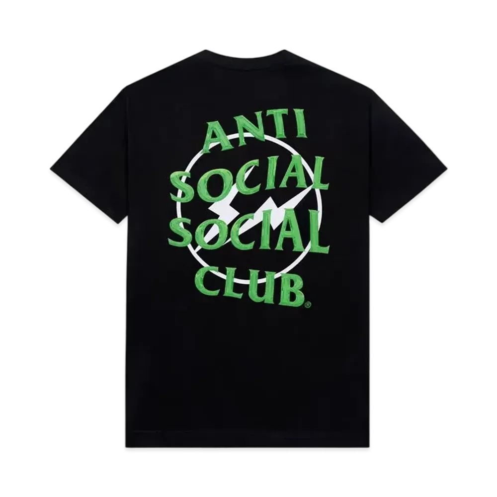 ANTI SOCIAL SOCIAL CLUB x FRAGMENT Precious Petals Black Tee "Green"
