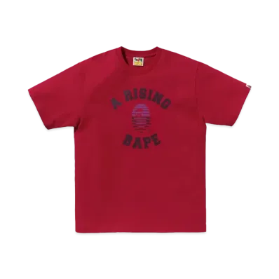 A RISING BAPE Tee "Purple"