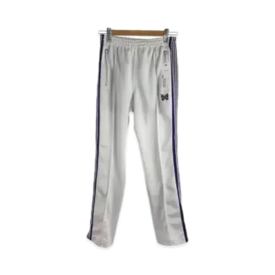Needles Narrow Track Pant "White"
