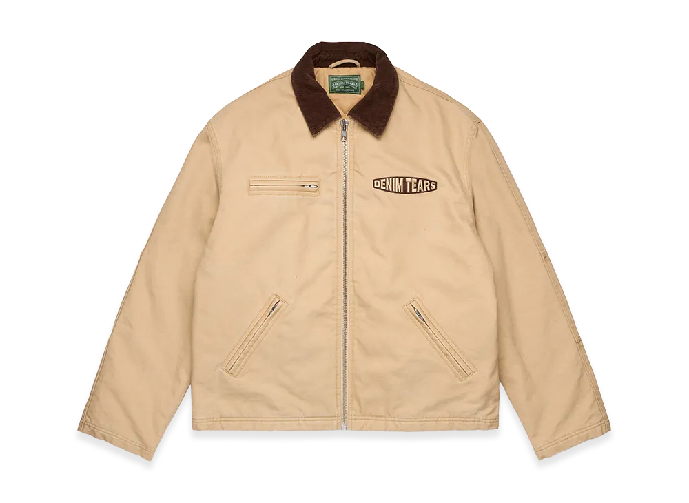DENIM TEARS Every Tear Is A Star Work Jacket "Khaki"