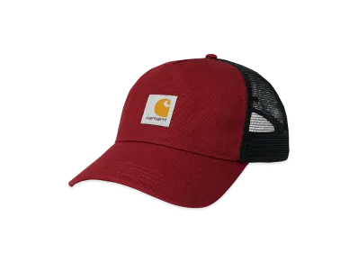Carhartt WIP Square Label Trucker Cap "Marsala"
