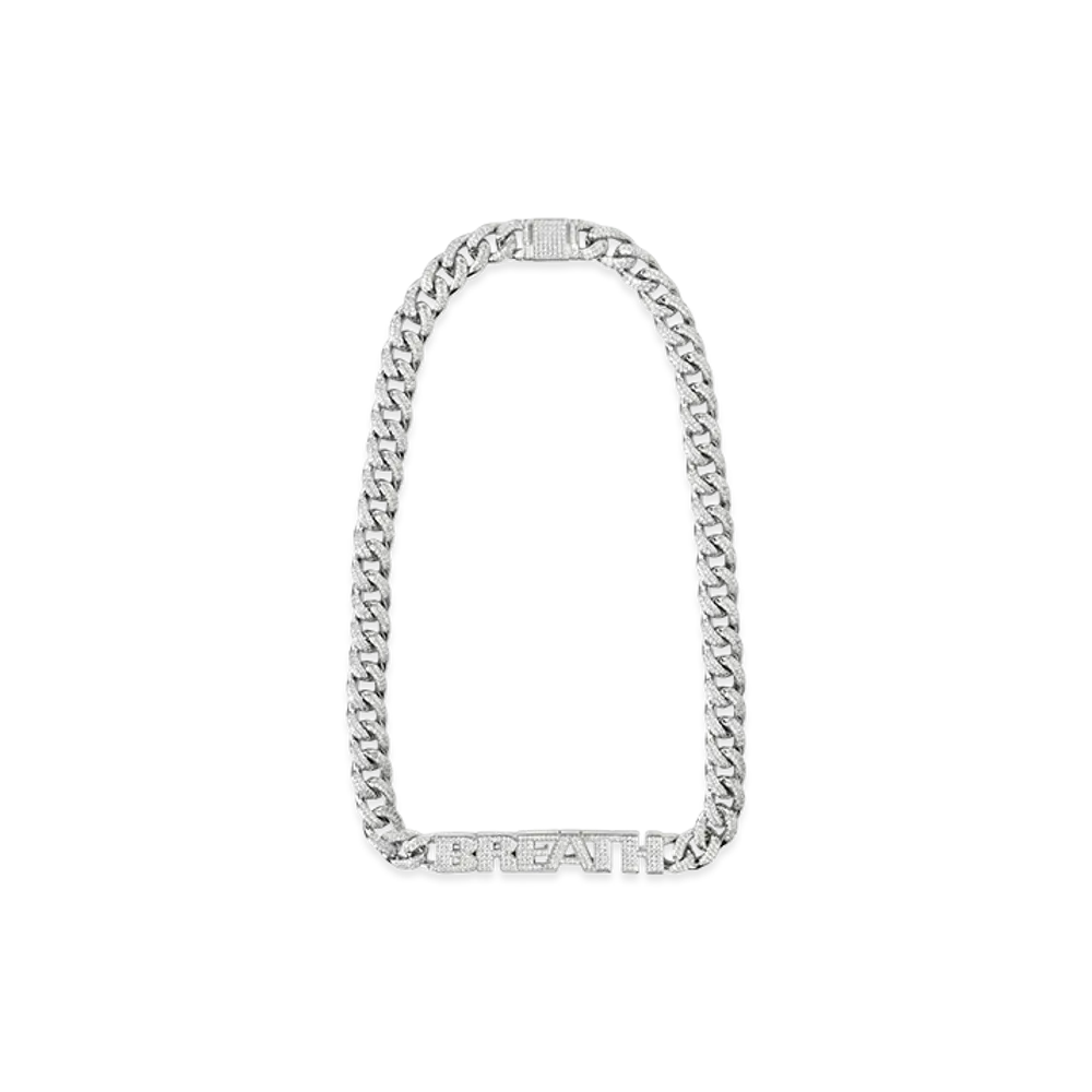 BREATH BH Zirconia Chain Necklace "Silver"