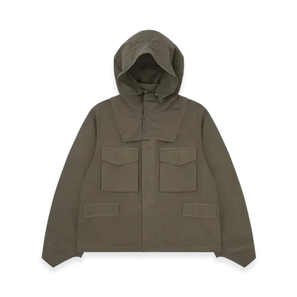OUR LEGACY Field Jacket High Twist Solaro "Army Green"
