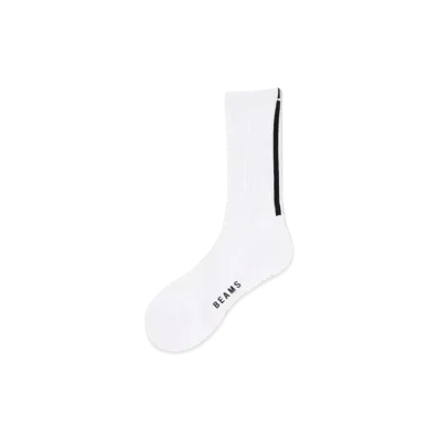 BEAMS Backline Socks "White"