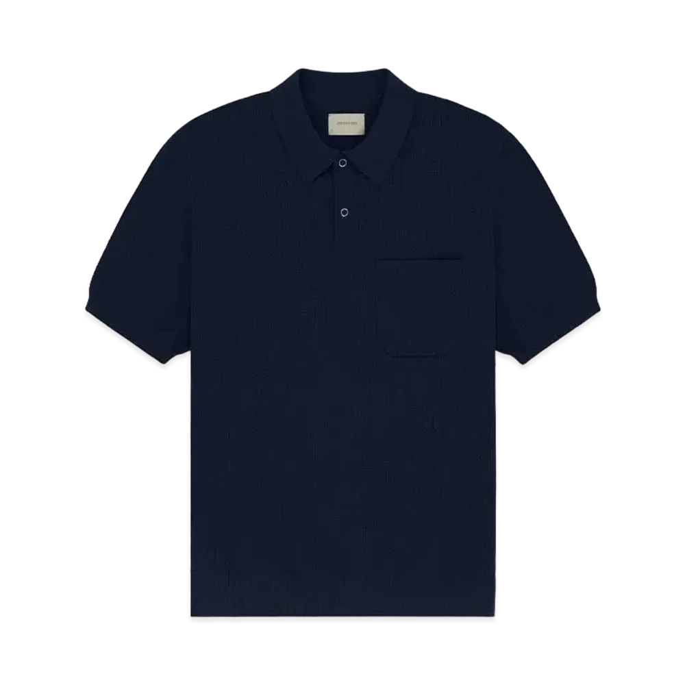 Aime Leon Dore Short-Sleeve Knit Polo "Navy"