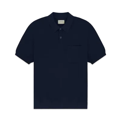 Aime Leon Dore Short-Sleeve Knit Polo "Navy"