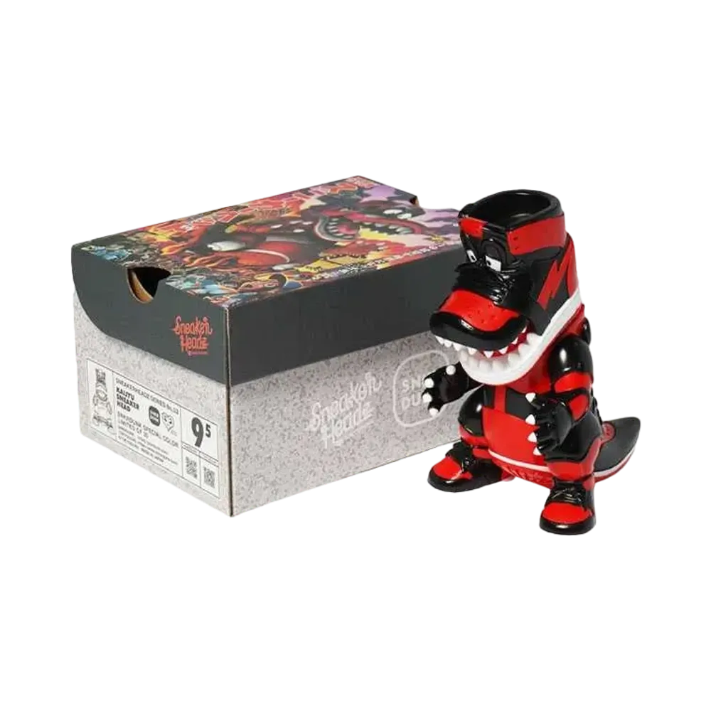 TOKYOGUNS Soft Vinyl Toy "Sneakerhead" SNKRDUNK Original Package ver. "BRED"