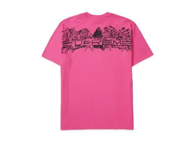 Supreme Supper Tee "Fuchsia"