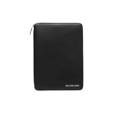 BALENCIAGA Triangle iPad Protective Case "White/Black"