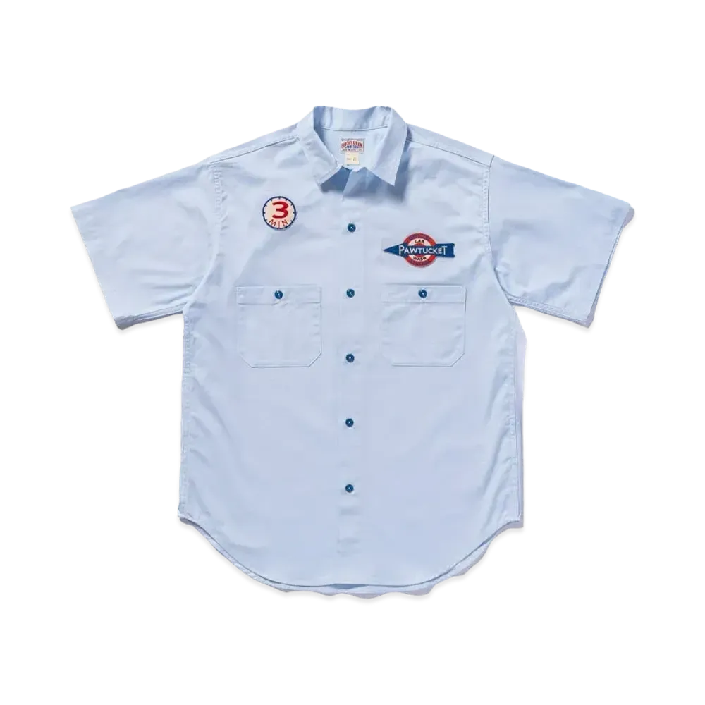 THE REAL McCOY'S Cotton Serviceman Shirt / Pawtucket "Light Blue"