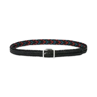 Paul Smith 2Way Mesh Leather Belt "Black"