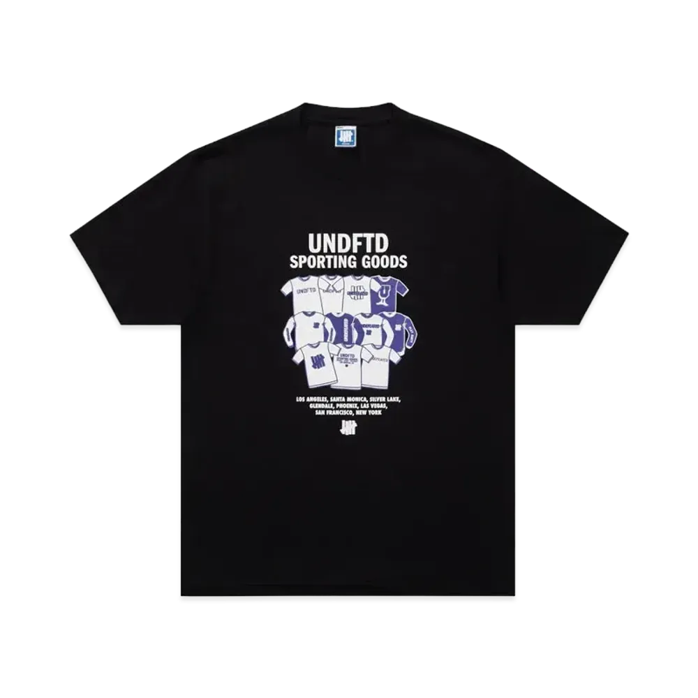 UNDEFEATED Catalog S/S Tee "Black"