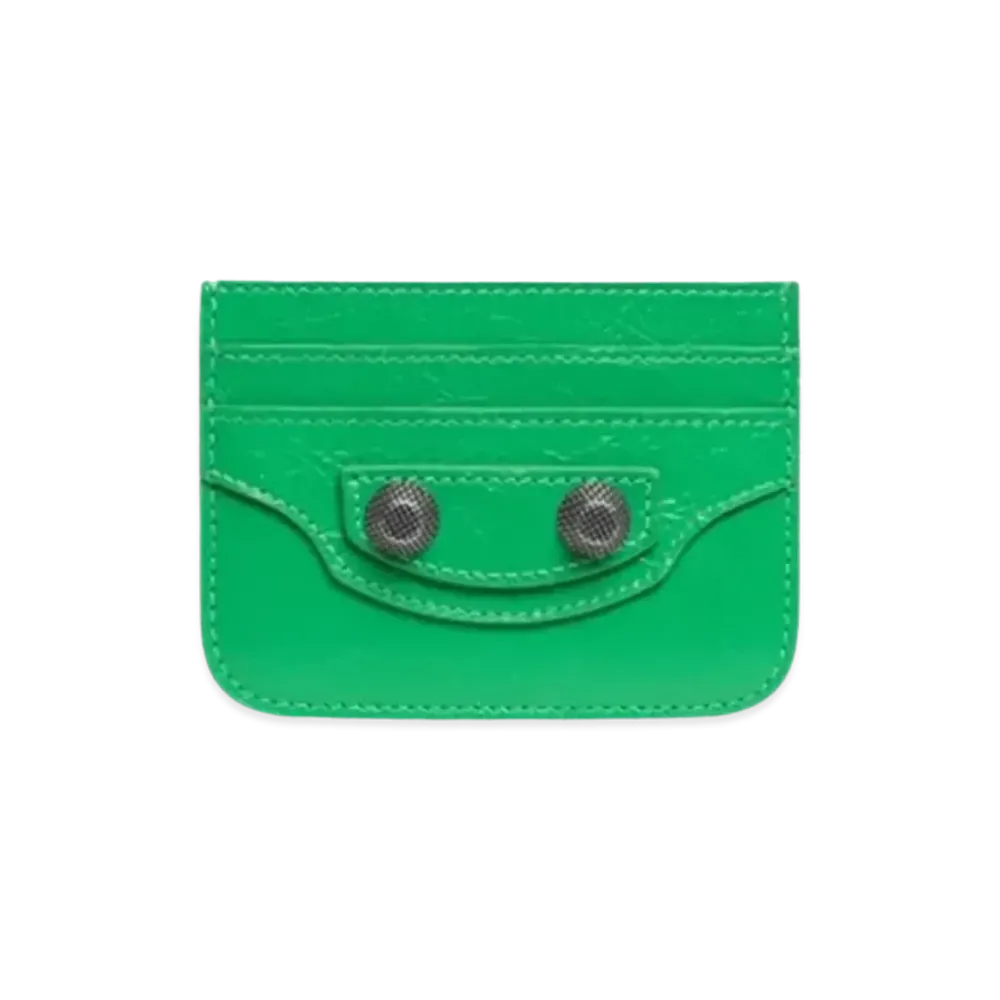 BALENCIAGA Le Cagole Le Cagole Card Holder "Green"