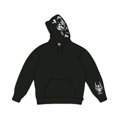 Supreme x BOUNTY HUNTER Hooded Sweatshirt "Black"