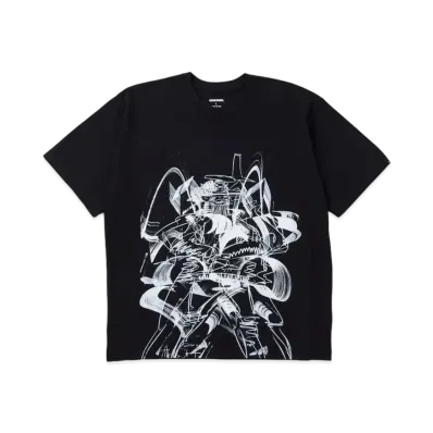 NEIGHBORHOOD NH x TAKU OBATA . Tee SS-2 "Black"