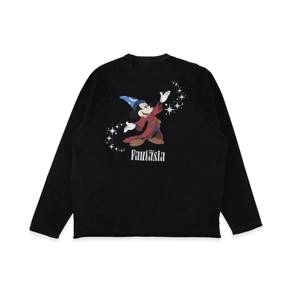 WIND AND SEA x Smoothy Fantasia Raglan Tee "Black"