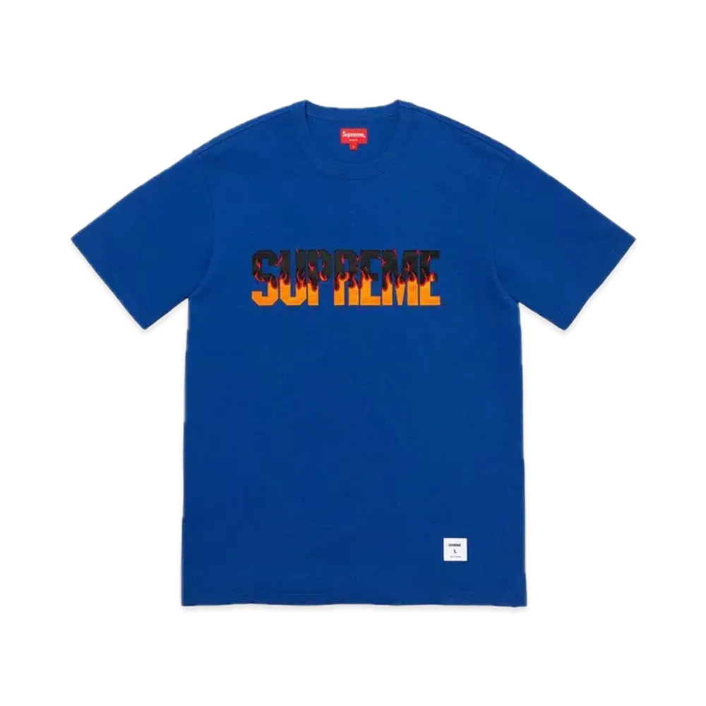 シュプリーム フレイム S/S トップ "ロイヤル"