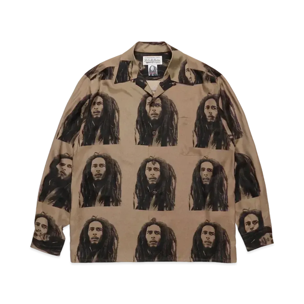 WACKO MARIA BOB MARLEY / Hawaiian Shirt "Beige"