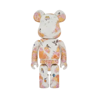 MEDICOM TOY "BEARBRICK" -midland Creation- Kutani Kacho Fuga BWWT3 1000%