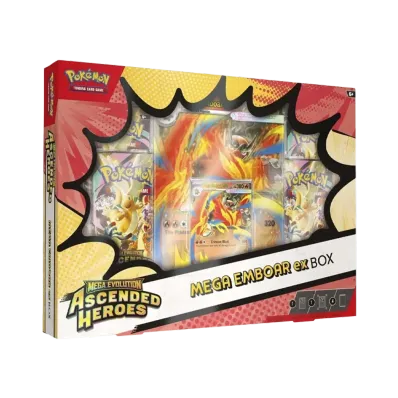 ポケモンカードゲームMEGA(英語版)メガエボリューション「アセンデッドヒーローズ メガエンブオーex ボックス」