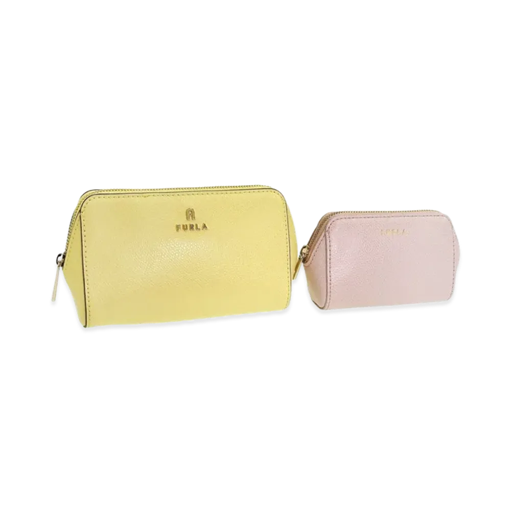 FURLA Furla Camelia M Cosmetic Case Set "Multicolor"