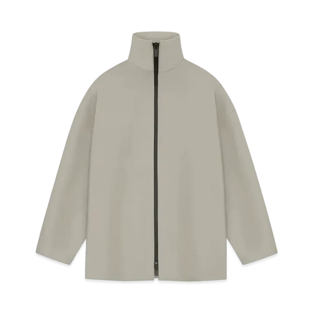 FEAR OF GOD ESSENTIALS Rubberized High Neck Jacket "Paris Sky"