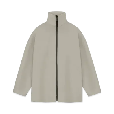 FEAR OF GOD ESSENTIALS Rubberized High Neck Jacket "Paris Sky"