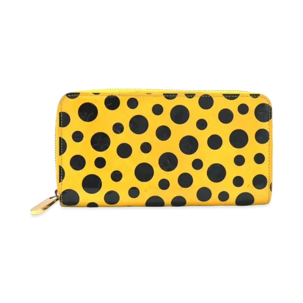 Louis Vuitton x Yayoi Kusama Monogram Vernis Dot Infiniti Zippy Wallet "Jones"