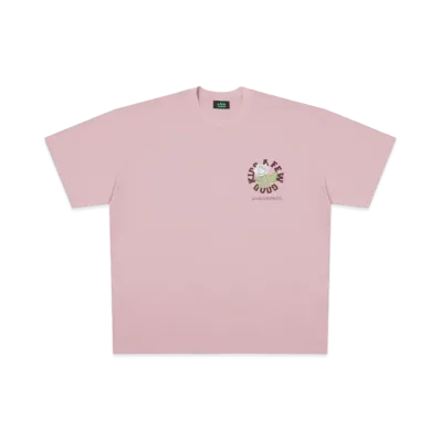 A FEW GOOD KIDS Flower Tee "Light Pink"