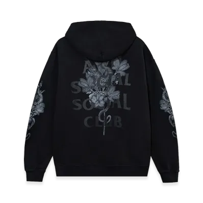 ANTI SOCIAL SOCIAL CLUB Hokkaido Premium Hoodie "Black"