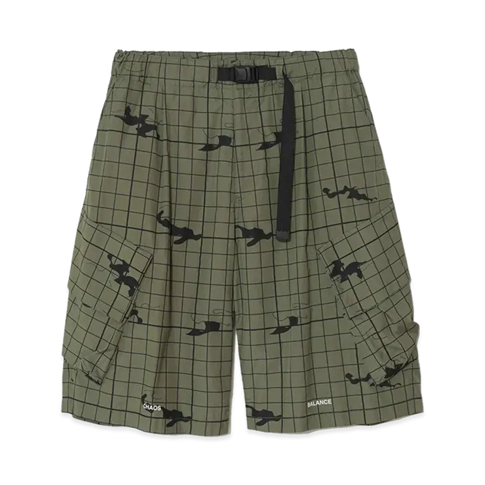 UNDERCOVER Cotton Cargo Shorts "Gray Khaki Base"