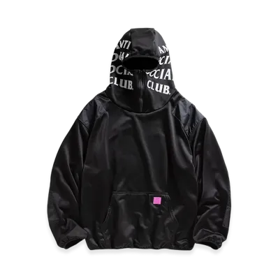ANTI SOCIAL SOCIAL CLUB Ski-Mask Hoodie "Black"