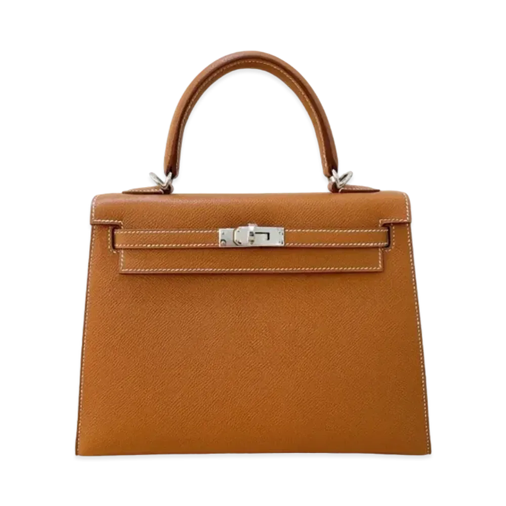 Hermes Kelly Sellier Veau Epsom "Gold//Silver"