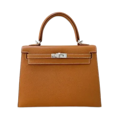 Hermes Kelly Sellier Veau Epsom "Gold//Silver"