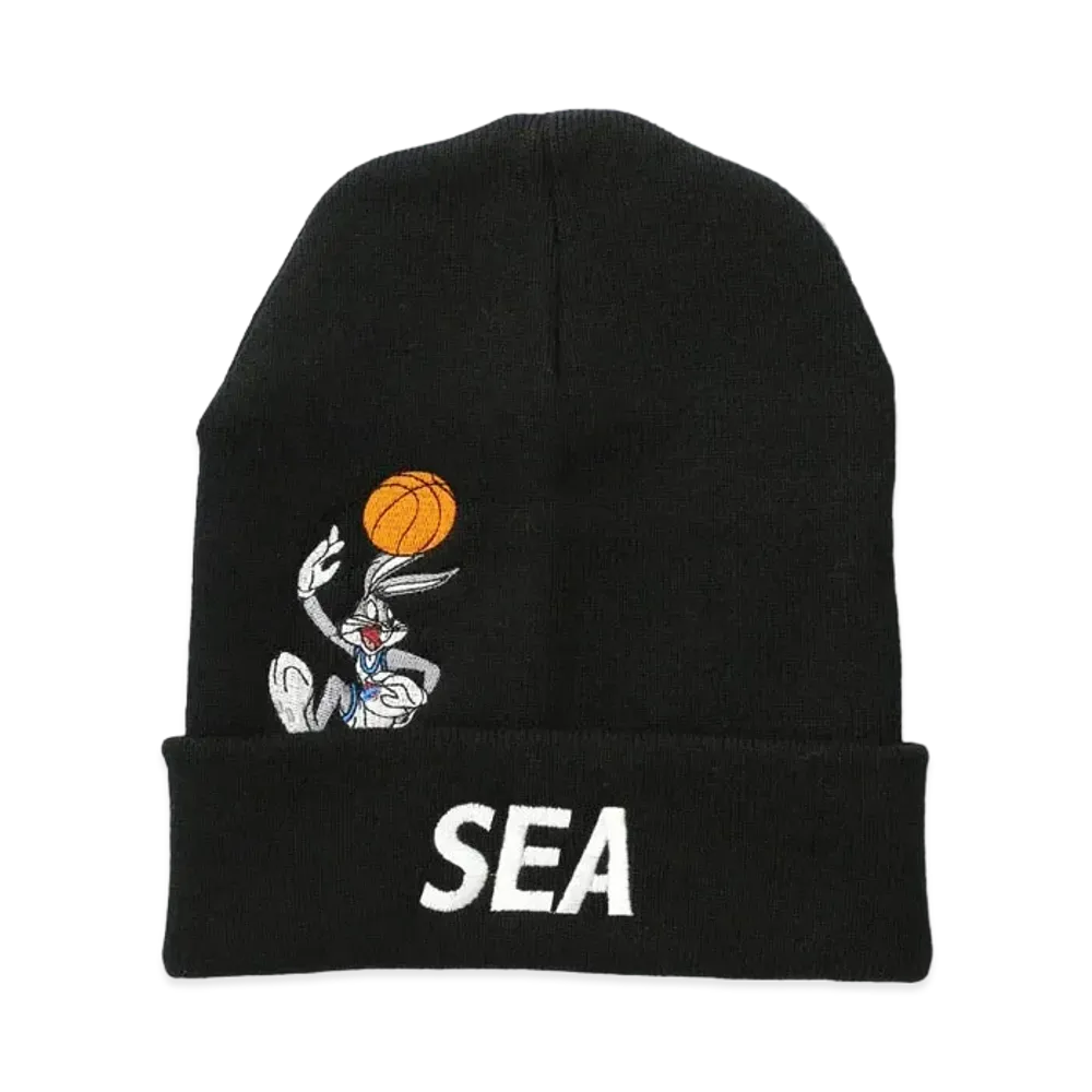 WIND AND SEA SPACE JAM (BUGS-BUNNY) BEANIE "Black"