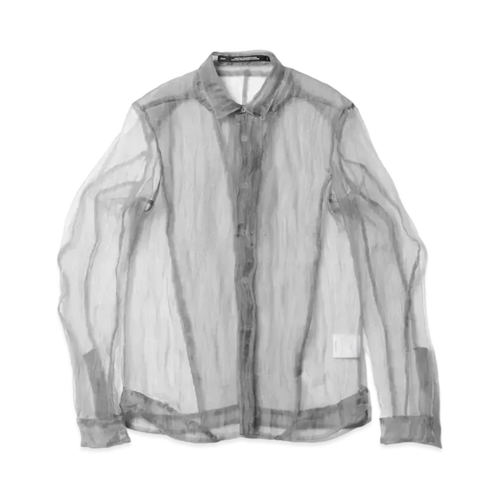 JULIUS Clear Formal Shirt "Light Gray"
