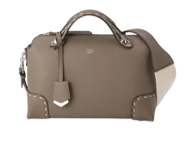 FENDI By The Way Medium By The Way Boston Bag 2Way "Gray"