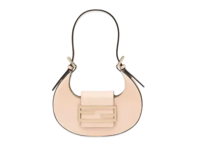 FENDI Cookie Leather Mini Bag "Light Pink"