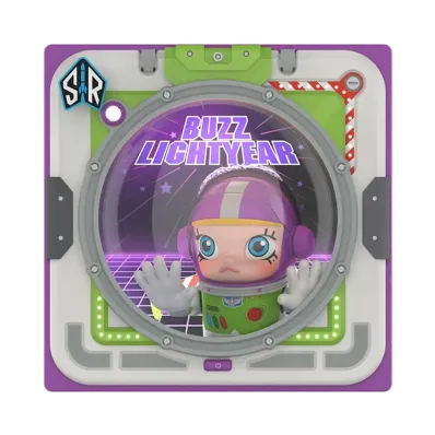 POP MART MEGA SPACE MOLLY BUZZ LIGHTYEAR "IN SPACE" 3D Painting