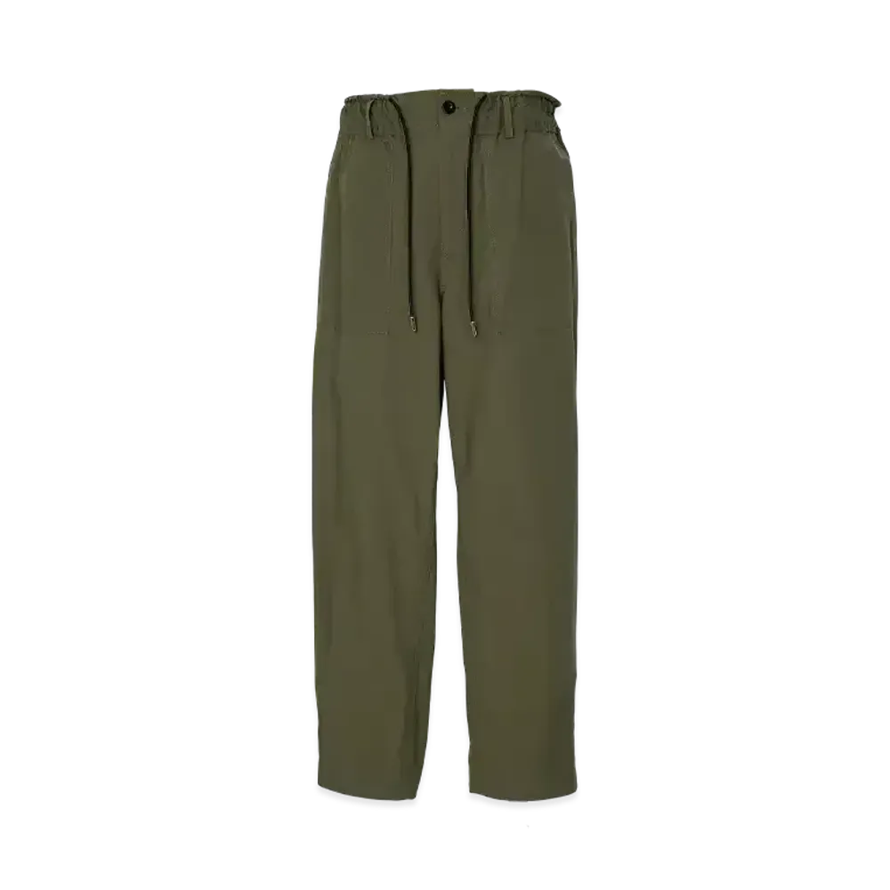 sacai Cotton Nylon Oxford Pants "Khaki"