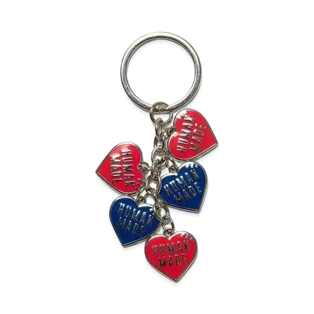 HUMAN MADE HEART KEY CHARM "Red/Blue"