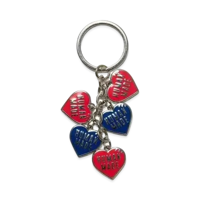 HUMAN MADE HEART KEY CHARM "Red/Blue"