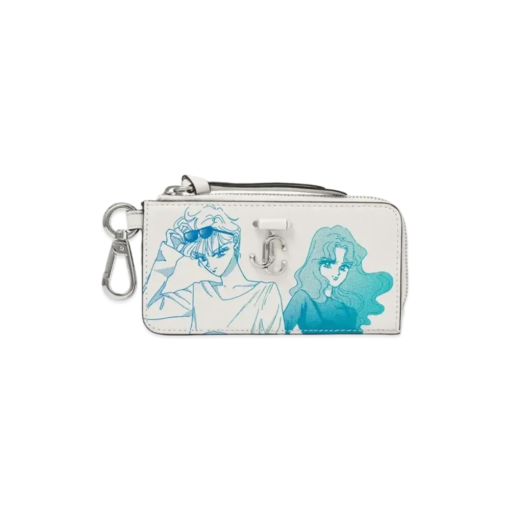 Jimmy Choo x Pretty Guardian Sailor Moon Haruka Teno & Michiru Kaio Lise-Z Card Holder (Not Includes Packs of Collector Cards)