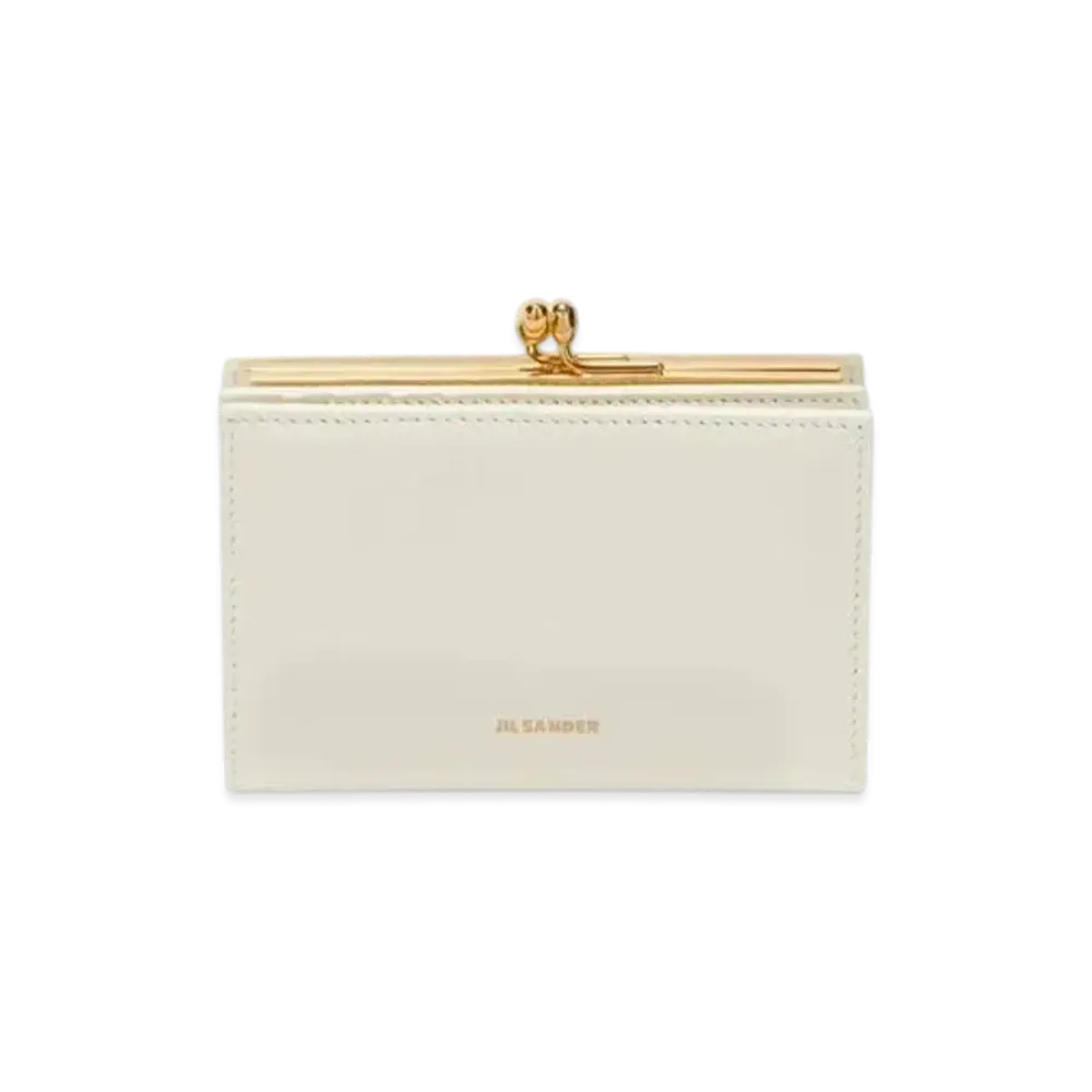 Jil Sander Goji Purse Small "Eggshell"
