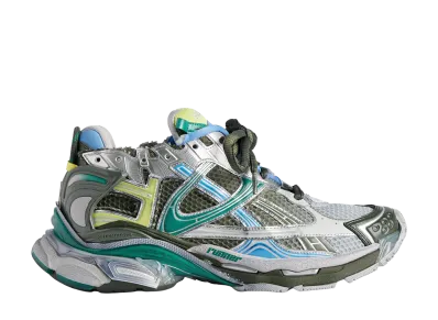 BALENCIAGA Runner Gradient Sneaker "Grey/Blue/Green/Yellow"